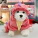 Thaisu Dogs Clothes Small Pet Costume Halloween Dinosaur Costume Dog Clothing Preppy Outfits Funny Apparel