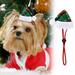 skpabo Santa Hat Dog Cat Christmas Hat Pet Costumes Hat Holiday Party Cute Costumes for Puppy Kitten Small Dogs and Cats New Pet Christmas Hat Fashion Christmas Hat Elastic Rope Hat