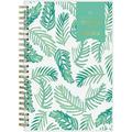Day Designer For 2023-2024 Academic Year Weekly And Monthly Planner 5 X 8 Frosted Flexible Cover Wirebound Palms (137892-A24)