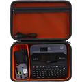 Hard Portable Case for Brother P-Touch Label Maker PTD600 / Behringer Xenyx 802 Premium 8-Input 2-Bus Mixer(Case