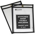 C-Line Products Inc C-Line Shop Ticket Holders Stitched - Both Sides Clear 5 x 8 25/BX 46058