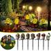 Halloween Decorations Outdoor Halloween Lights Outdoor for Halloween Decor Solar Lights for Outside Yard Pathway Lawn