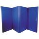 Sure Shot Foldable Double Gymnastics Mat, Blue, 50 Cm