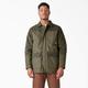 Dickies Men's Waxed Canvas Chore Coat - Moss Green Size 2Xl (TJ401)