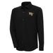 Men's Antigua Black Wake Forest Demon Deacons Steamer Button-Up Shacket