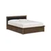 Copeland Furniture Moduluxe 35-Inch Storage Bed with Microsuede Headboard - 1-MPD-35-43-Coffee