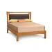 Copeland Furniture Monterey Bed with Upholstered Panel, Cal King - 1-MON-25-03-Wooly White