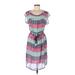 Tommy Hilfiger Casual Dress: Blue Dresses - Women's Size 8