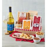 Snack Gift Basket With Lucca & Sons Cellars™ White Wine, Family Item Food Gourmet Assorted Foods, Gifts by Harry & David