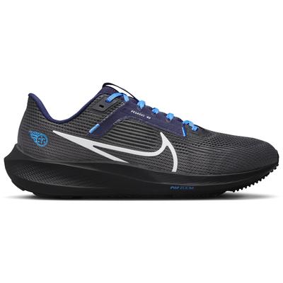 Unisex Nike Anthrazit Tennessee Titans Zoom Pegasus 40 Laufschuh Image