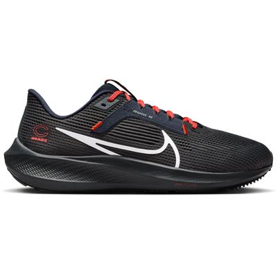 Unisex Nike Anthrazit Chicago Bears Zoom Pegasus 40 Laufschuh Image