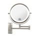 Wrought Studio™ Round Metal Wall Mirror Metal | 11.9 H x 16.9 W x 1 D in | Wayfair 21B33DF113EE4E28AA262CCE84909D46