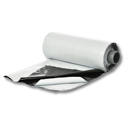 VEPATIM Abdeckfolie COEX mehrlagig LDPE Metallocen 5000mm x 50m 150my Industrie Bau Image