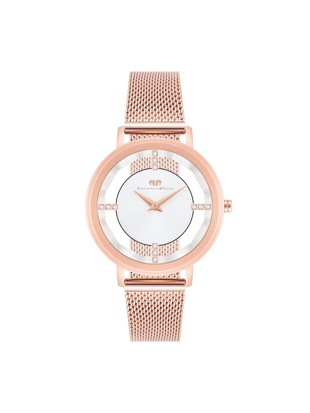 Rhodenwald & Söhne Quarzuhr Damen roségold, ONE SIZE Image