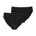 2 Seamless Slips, schwarz