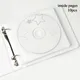 Cute Bear-Classeur DVD portable support de CD livre de renforcement sac de rangement d'album