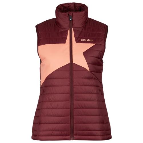 Zimtstern – Women’s Astraz Evo Padded Vest – Kunstfaserweste Gr XL rot