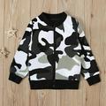 Baby Deals!Baby Boy Girl Winter Clothes Lightweight Jacket for Girls Boy Camouflage Printing Zipper Long Sleeves Windproof Jacket Casual Outerwear Coat 12 Months-5 Years