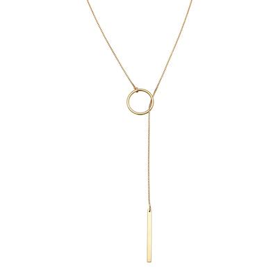 Elli - Elli Halskette Y-Kette Kreis Stab Feminin 925 Silber Ketten 1 ct Damen (59.99 € / 1 ct) Image