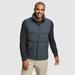 Eddie Bauer Men's Glacier Peak Seamless Stretch Down Vest - Grey - Size M