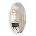 Frameless Beveled Wall Mounted Bathroom Mirror HD Makeup Mirror 25 Round Mirror