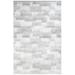 BESPOKY Modern Area Rug Home Decor Carpet Rectangle Room Carpets Grey Geometric Rug Home Decorative Rugs for Living Room Aesthetic Rugs for Nursery Room Bedroom Rugs Berangaria