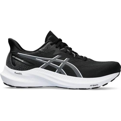 ASICS Herren Laufschuhe GT-2000 12, Größe 41 ½ in Schwarz