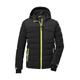 Skijacke KILLTEC "KSW 123 BYS SKI QLTD JCKT" Gr. 128, schwarz Kinder Jacken Schneejacken