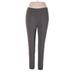 Blair Leggings: Gray Print Bottoms - Women's Size X-Large