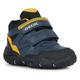 Lauflernschuh GEOX "B BALTIC BOY B ABX" Gr. 26, blau (navy, gelb) Kinder Schuhe Lauflernschuhe