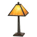 Meyda Lighting Mission Prime Single 22" Bronze Table Lamp Metal in Brown | 22 H x 16 W x 16 D in | Wayfair 253819