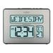 Symple Stuff Weidner Digital Atomic Calendar Clock w/ Backlight Plastic in Gray | Wayfair 513-1419BL