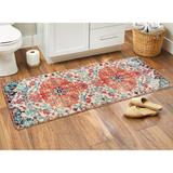 Black/Green 70 x 24 x 0.4 in Area Rug - Bungalow Rose Runner Tomalin Runner 2' X 6' Area Rug Polyester | 70 H x 24 W x 0.4 D in | Wayfair