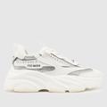 Steve Madden possessionr white trainers in white