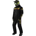 FXR Maverick F.A.S.T. Insulated One Piece Snowmobile Suit, black-yellow, Size 2XL