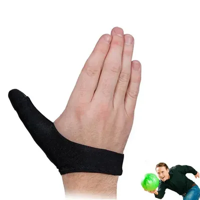 Protège-doigts unisexe pour bowling équipement d'entraînement sportif exercice de pouce force de