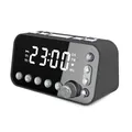 Alarme numérique LED de chevet avec Radio DAB/FM double USB grand écran réglage rétro appareils