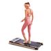 Walking Pad Treadmill for Home Office Fitness, with APP Remote Control and 16 Inch Running Area Mini Portable Treadmill