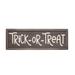 Transpac Wood 19.69 in. Gray Halloween Layered Statement Wall Decor - Grey