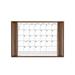 Leather Desk Calendar pad 25.5 x 17.25 Rustic Brown - P3240