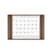 Leather Desk Calendar pad 25.5 x 17.25 Rustic Brown - P3240