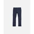 Men's Carhartt Mens Rugged Flex Straight Slim Tapered Denim Jeans - Navy - Size: 30/32