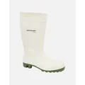 Women's Dunlop FS1800/171BV Wellington / Womens Boots / Safety Wellingtons - White - Size: 3