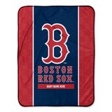 Chad & Jake Boston Red Sox 30" x 40" Personalized Baby Blanket