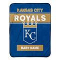 Chad & Jake Kansas City Royals 30" x 40" Personalized Baby Blanket