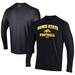 Men's Under Armour Black Bowie State Bulldogs Football Performance Long Sleeve T-Shirt