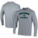 Men's Under Armour Gray Coastal Carolina Chanticleers Football Performance Long Sleeve T-Shirt