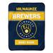 Chad & Jake Milwaukee Brewers 30" x 40" Personalized Baby Blanket