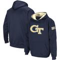 Youth Colosseum Navy Georgia Tech Yellow Jackets Big Logo Pullover Hoodie