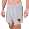 Men's Concepts Sport Gray Chicago Bears Melody Woven Boxer